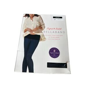 Ingrid & Isabel BellaBand Maternity Jeans/Pants Extender, Black Size 1 NEW